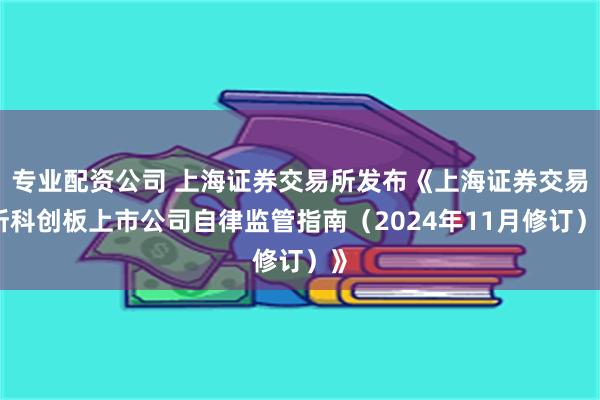 专业配资公司 上海证券交易所发布《上海证券交易所科创板上市公司自律监管指南（2024年11月修订）》