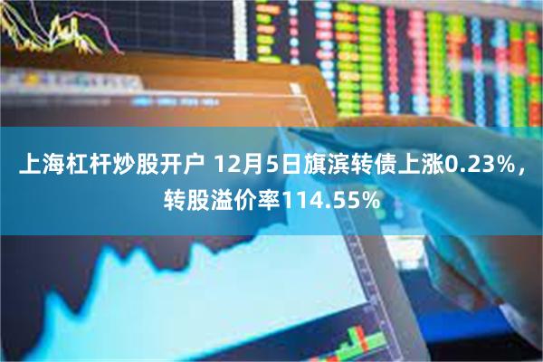 上海杠杆炒股开户 12月5日旗滨转债上涨0.23%，转股溢价率114.55%