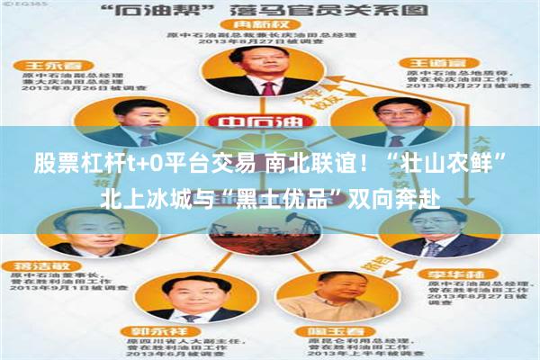 股票杠杆t+0平台交易 南北联谊！“壮山农鲜”北上冰城与“黑土优品”双向奔赴