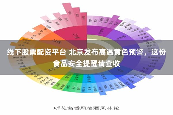 线下股票配资平台 北京发布高温黄色预警，这份食品安全提醒请查收